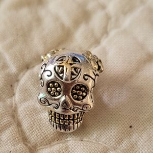 Sugar skull charm